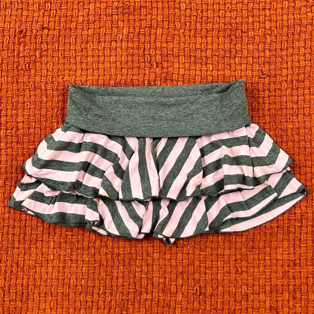XXI Y2K Fold Over Mini Skirt